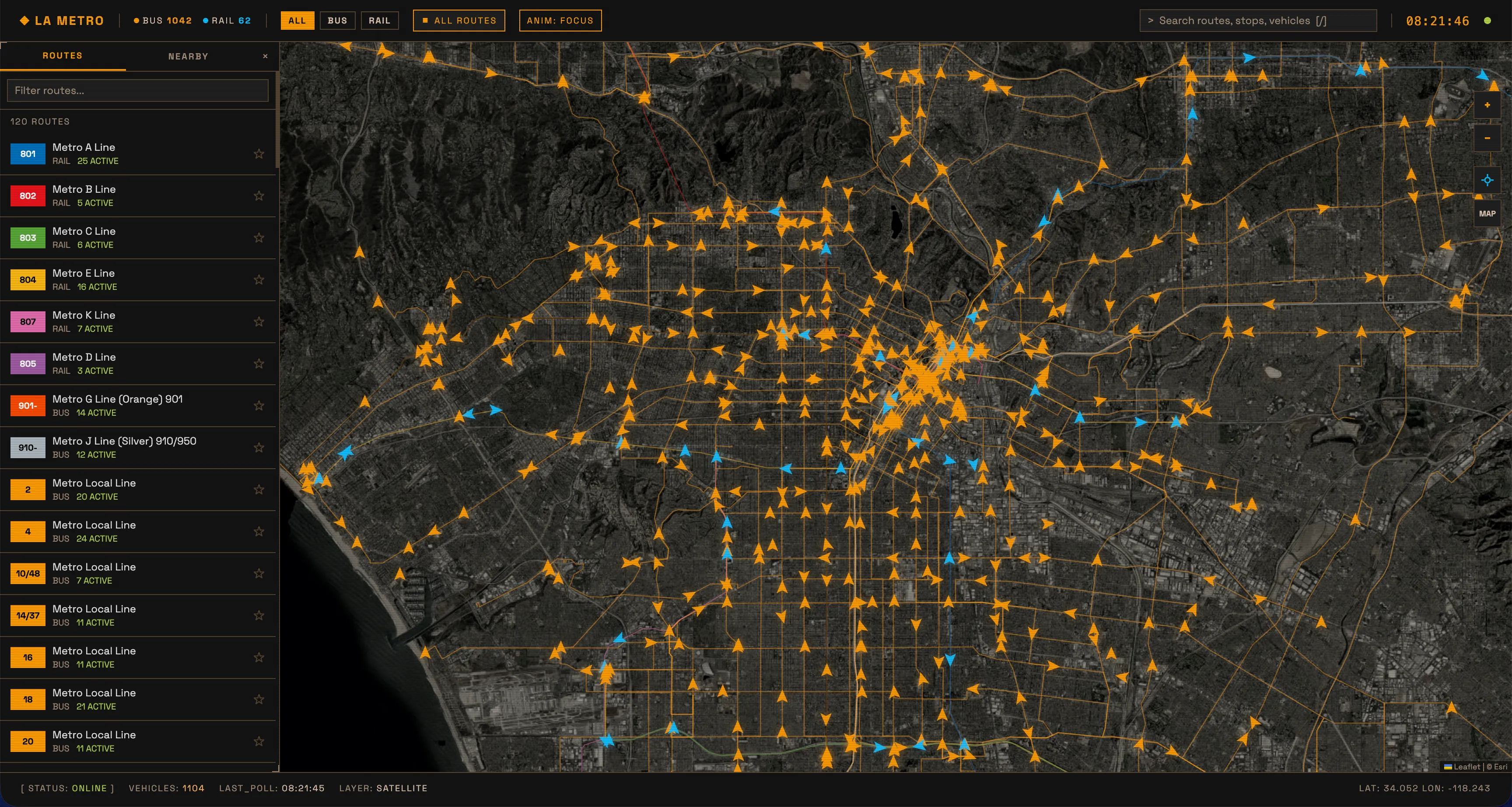 LA Metro — plate 3