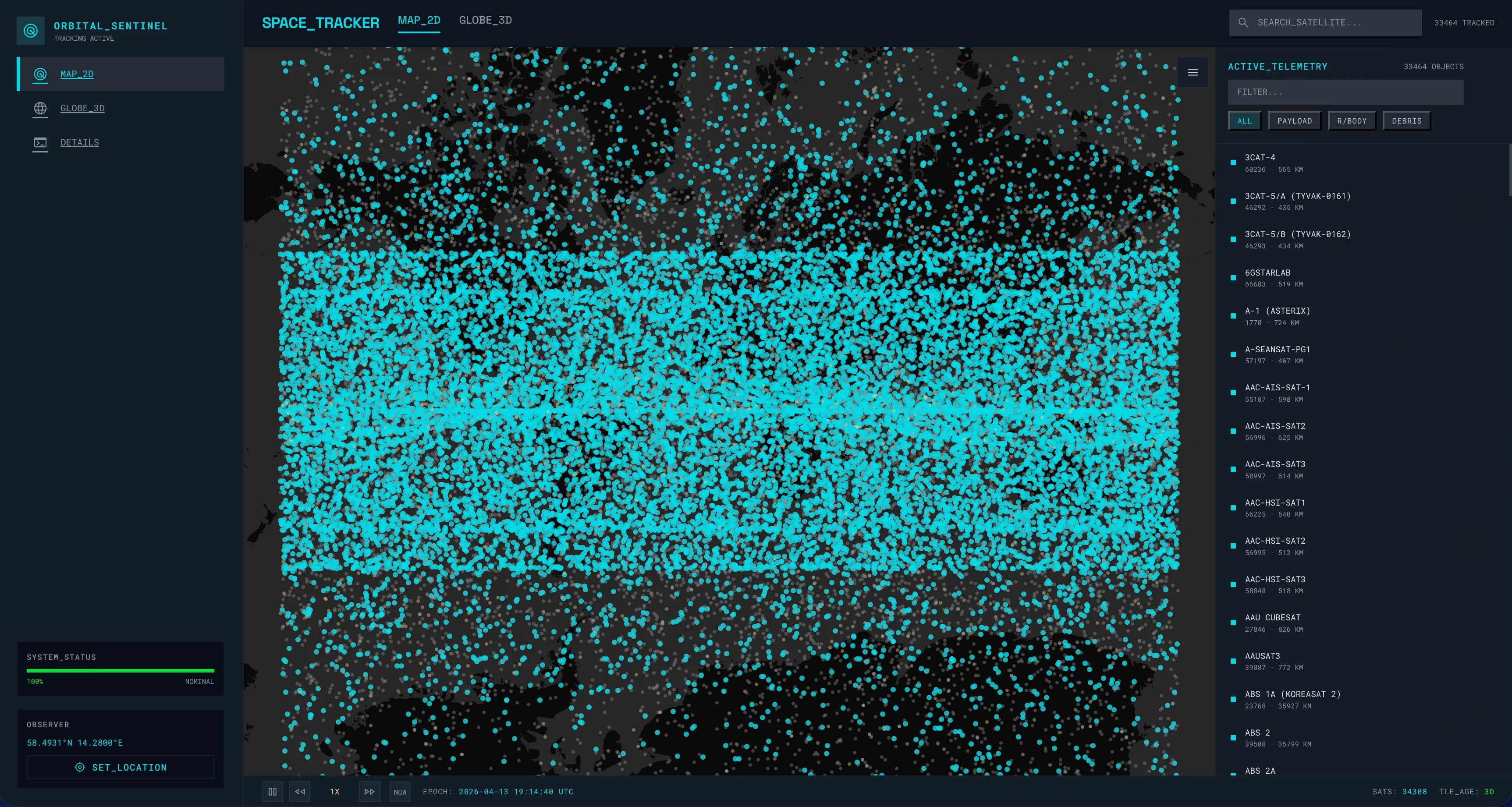 Orbital Sentinel — primary view